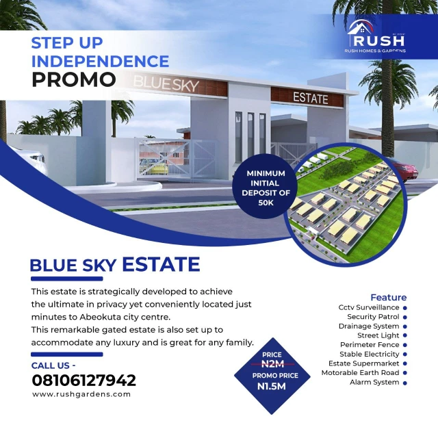 Blue sky Estate promo